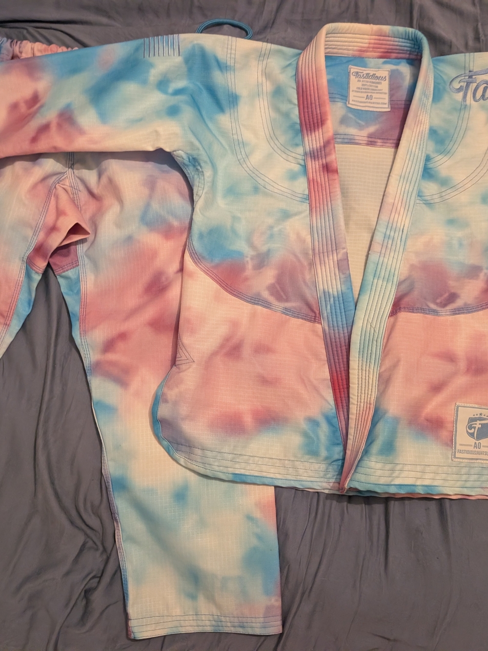 Women's Tie-Dye Jiu-Jitsu Gi - Pink & Blue Size Xs? AO